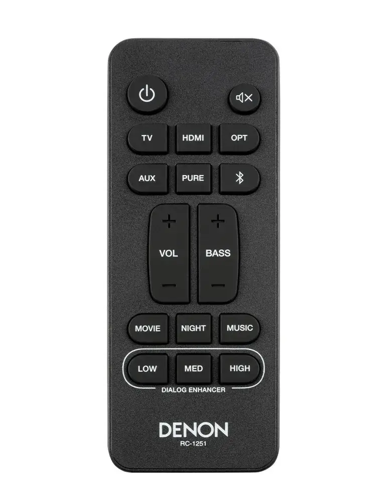 Soundbar Denon DHT-S217 | Dolby Atmos | Wbudowane subwoofery