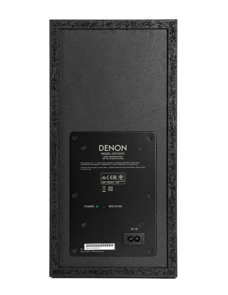 Soundbar Denon DHT-S416 | Dolby Digital 5.1 | Kino domowe