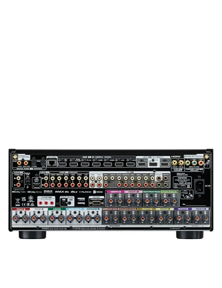 Denon AVC-A10H | Wzmacniacz AV 13.4 8K | Jakość audio