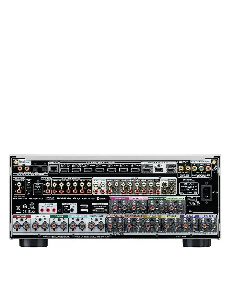 Denon AVC-A10H | Wzmacniacz AV 13.4 8K | Jakość audio