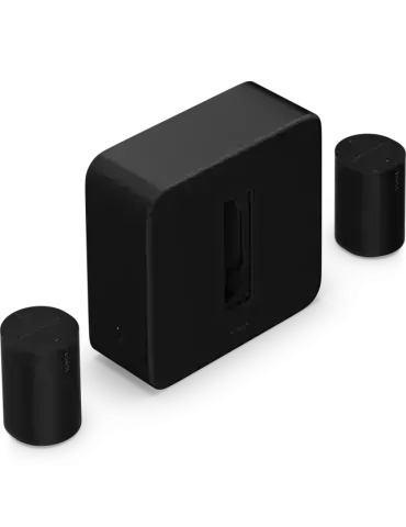 Zestaw audio Sonos Sub 4 i 2x Era 100 | Mocny bas | SONOS