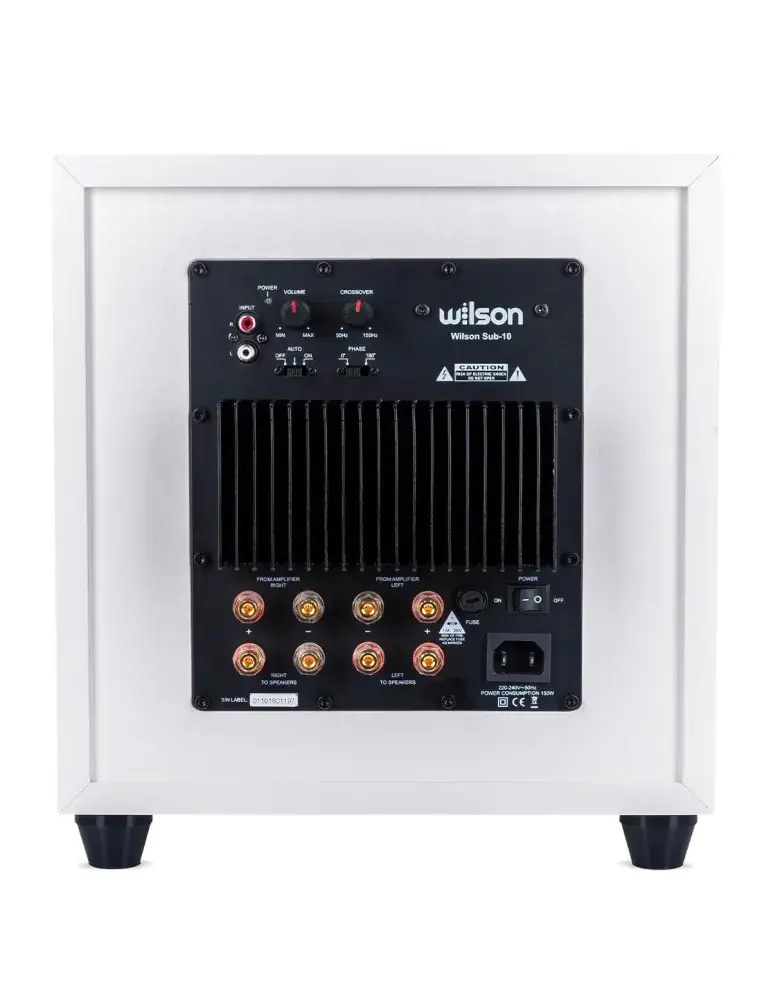 Subwoofer Wilson SUB-10 | Mocny bas | Wytrzymała konstrukcja