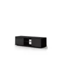 Szafka AV JRA150-SW-SG-BG | Czarna, szkło | SPECTRAL