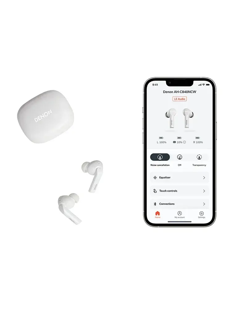 Denon AH-C840NCW | Słuchawki bezprzewodowe z ANC | DENON