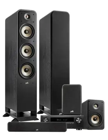 Denon AVR-X1800H + Polk Audio ES60/ES15/ES35C – Kino domowe z Dolby Atmos