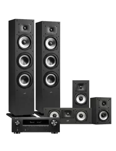 Denon AVR-X1800H + Polk XT60/XT15/XT30C – Kino domowe Dolby Atmos 8K