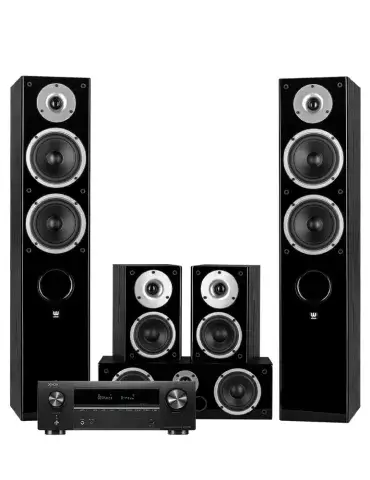 Denon AVR-X1800H + Wilson Raptor 5/Mini/Vocal – Kino domowe Dolby Atmos