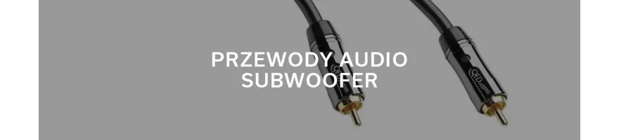 QED - PRZEWODY AUDIO - SUBWOOFER