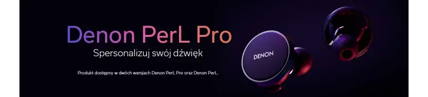 Denon PERL – Słuchawki True Wireless, dźwięk premium, ANC 🎧