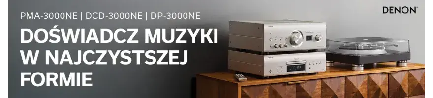 Denon Flagowa Elektronika Stereo – Perfekcja dźwięku premium 🎶