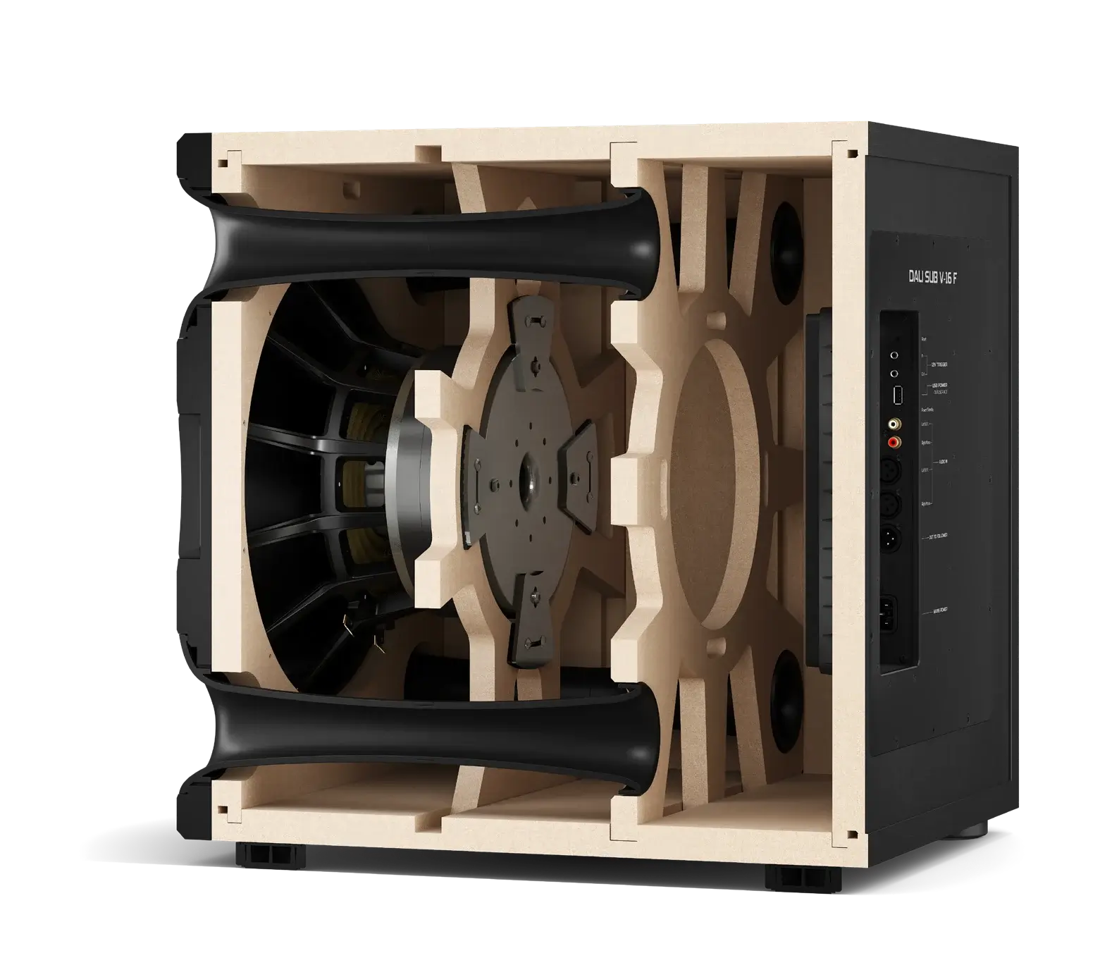 DALI SUB V-16 F Technologia DALI Continuous Flare Bass Reflex