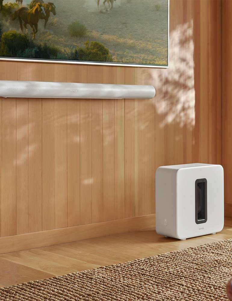 Sonos Sub 4 | Bezprzewodowy subwoofer premium | SONOS Kolor Czarny