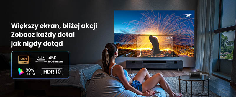 JMGO PicoPlay+ - jakość obrazu i kolory