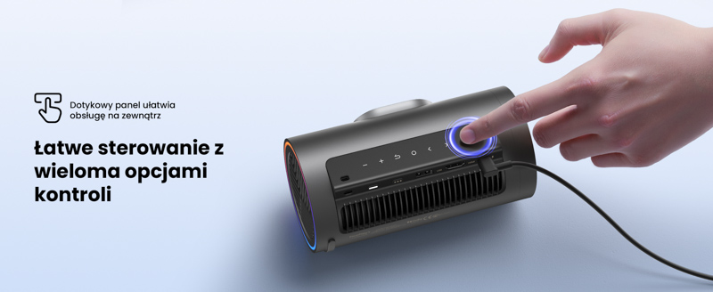 JMGO PicoPlay+ - panel dotykowy i design