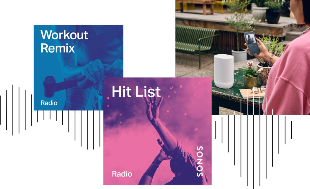 Sonos aplikacja Sonos Radio