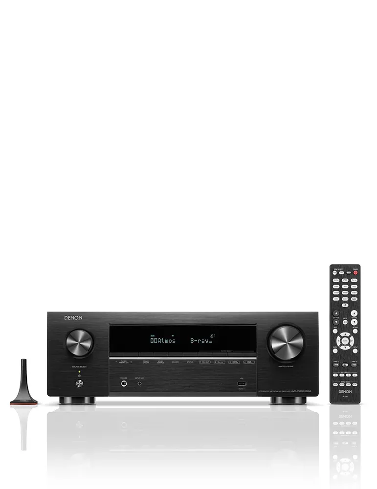 DENON AVR-X1800H-K / ほぼ新品 Denon AVR-X1800H DAB | Amplituner 8K i dźwięk 3D | DENON Kolor Czarny